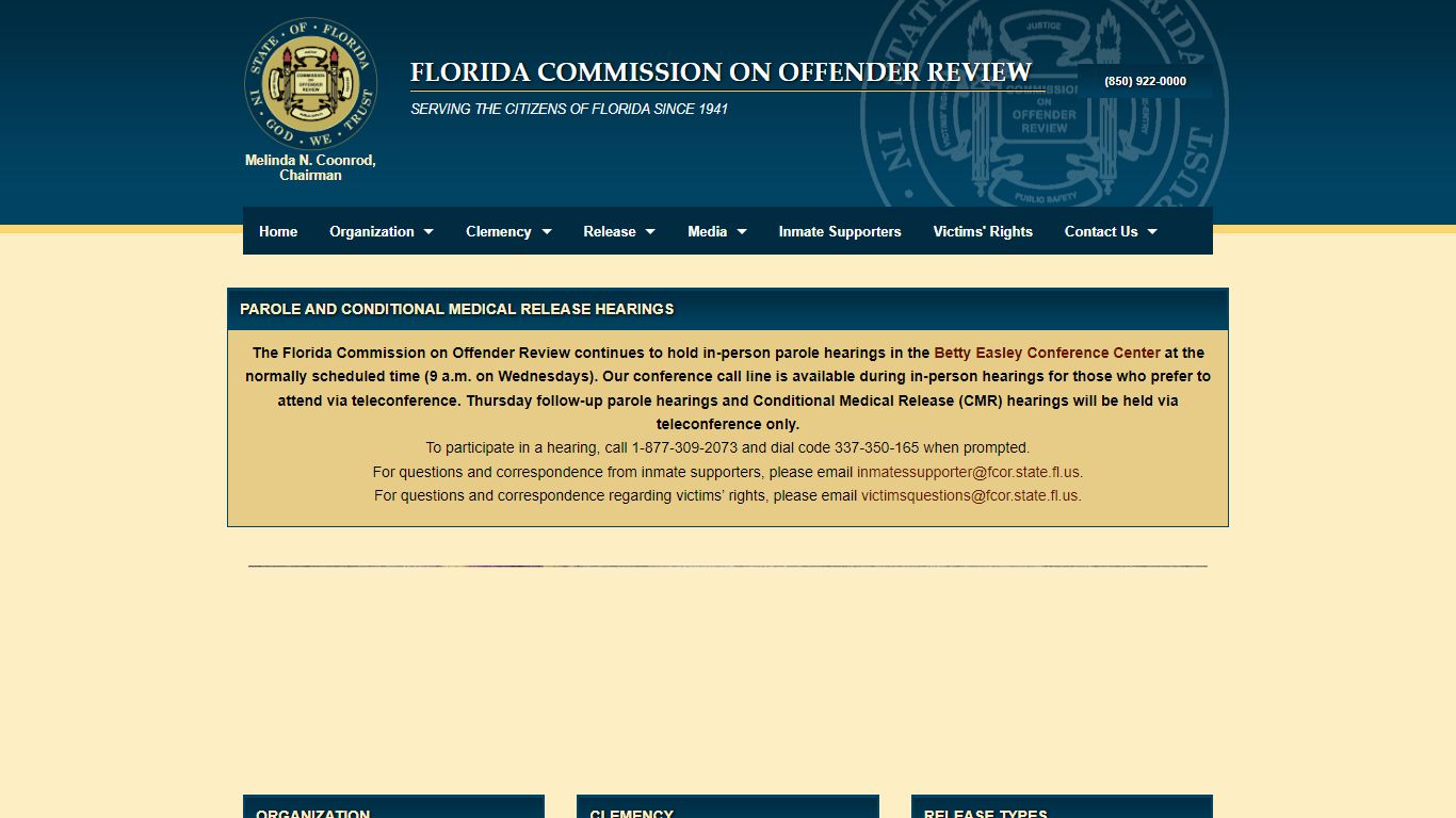 Florida Commission on Offender Review